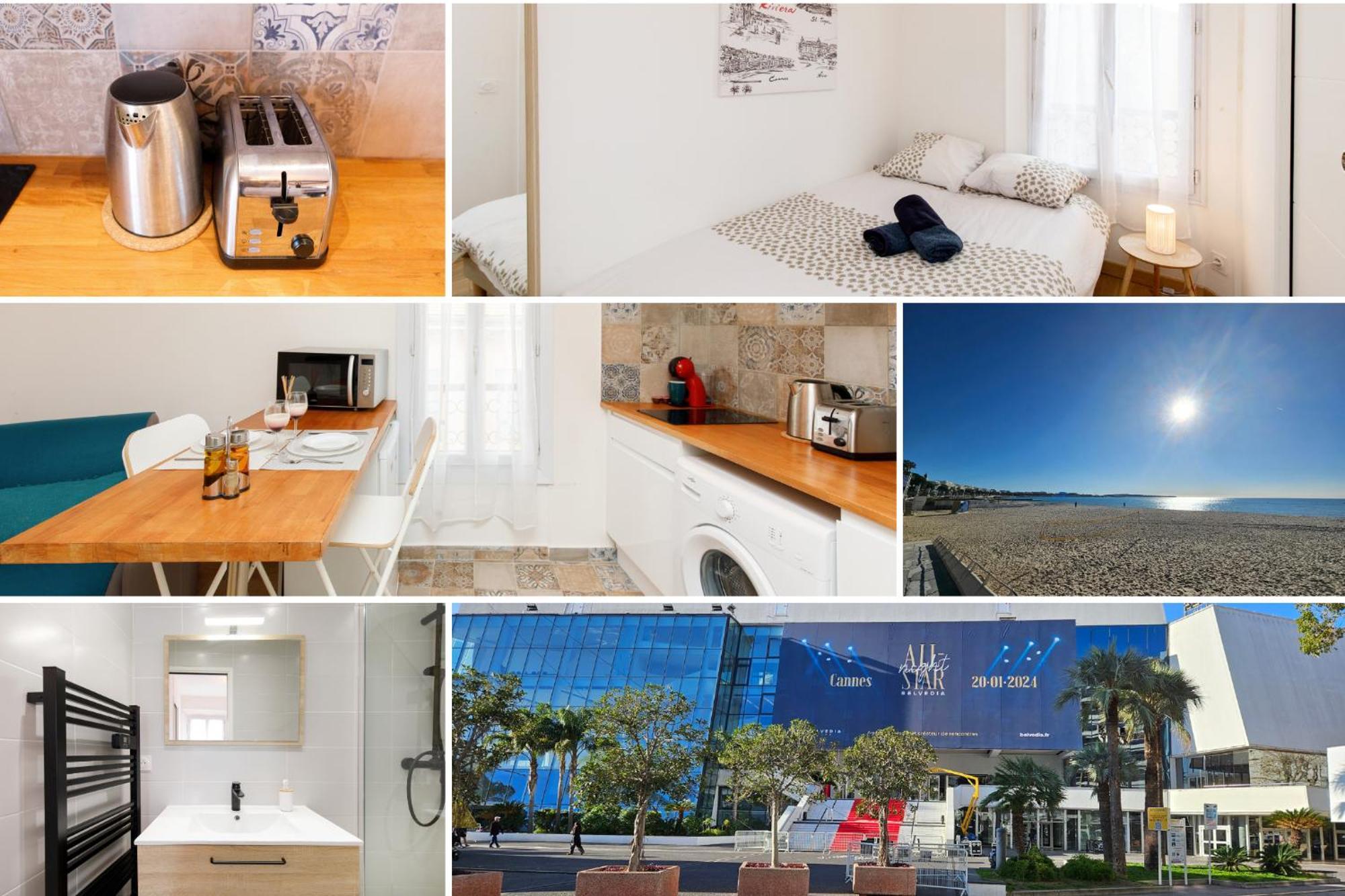 Sweet Azur - Host Provence Lejlighed Le Cannet Eksteriør billede